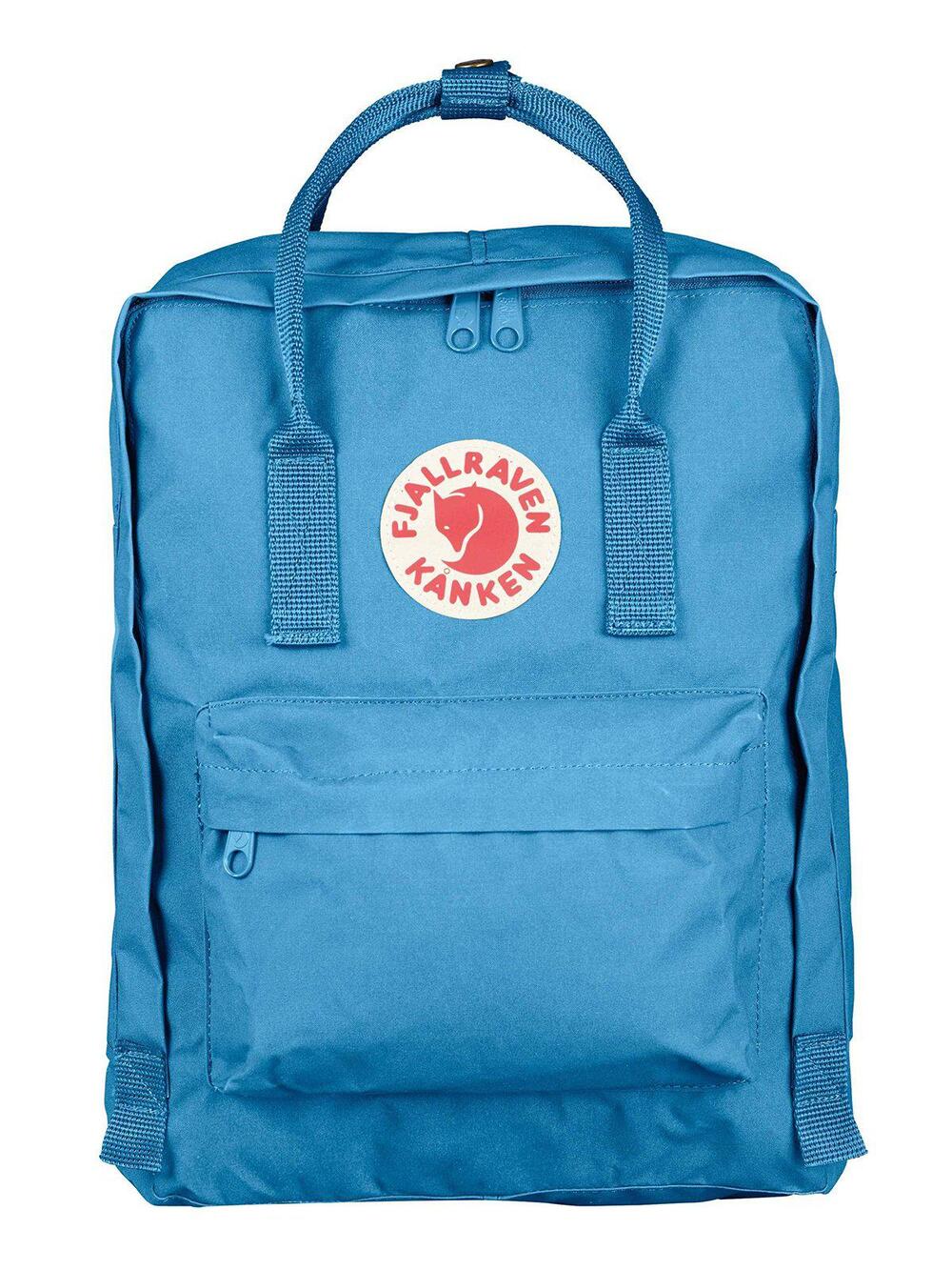 Fjallraven Kanken Classic Backpack Zip Pocket School Outdoor 23150 Air Blue OS